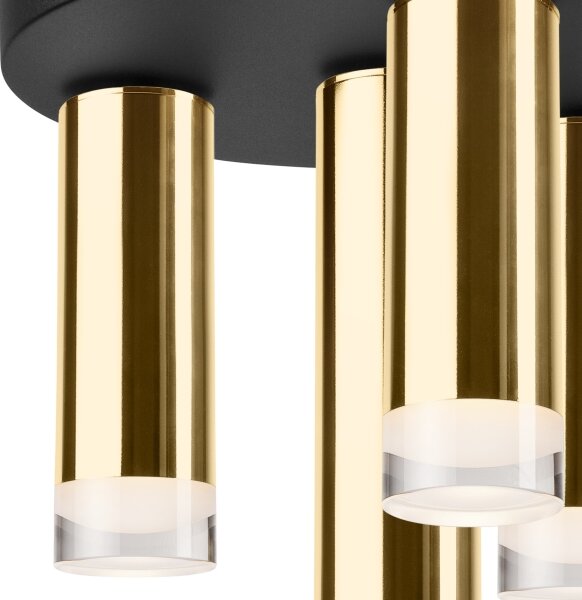 Lampadario a plafone DIEGO 4xE27/60W/230V