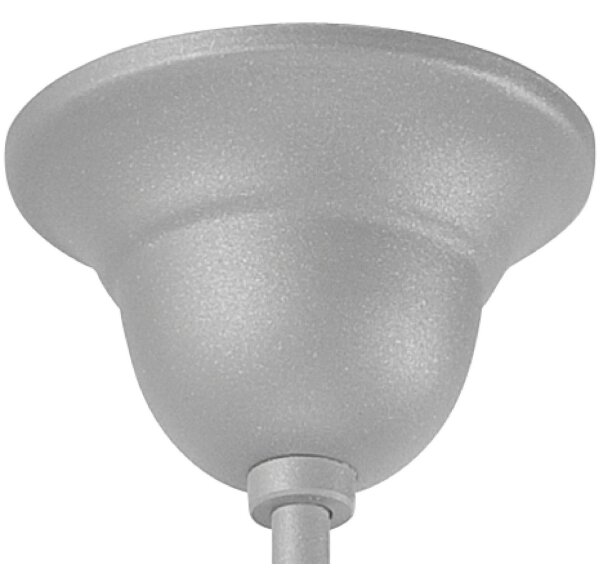 Lampadario a sospensione con catena RETRO II 3xE27/60W/230V argento