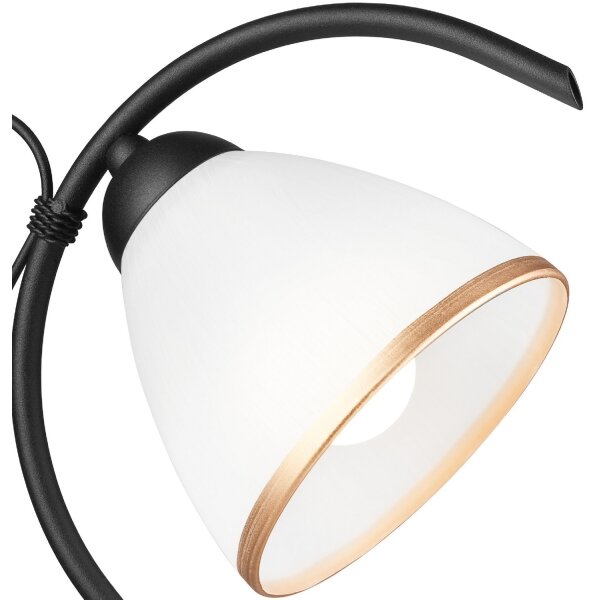 Lampada da tavolo RETRO II 1xE27/60W/230V nero