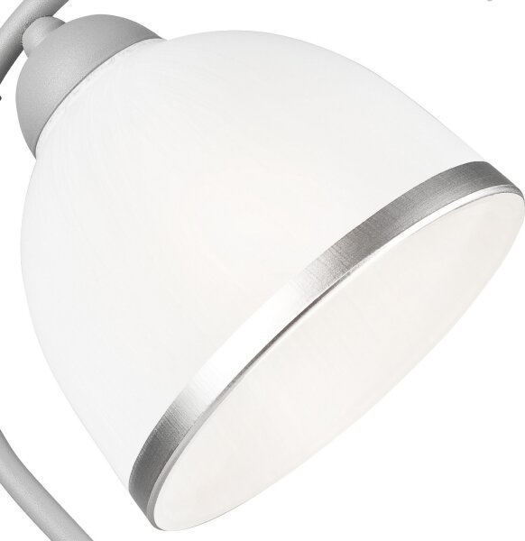 Lampada da tavolo RETRO II 1xE27/60W/230V argento
