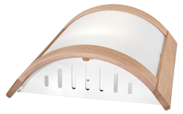 Applique ELODIE 1xE27/60W/230V quercia