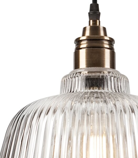 Lampadario su filo ASTA 1xE27/60W/230V cromo luminoso