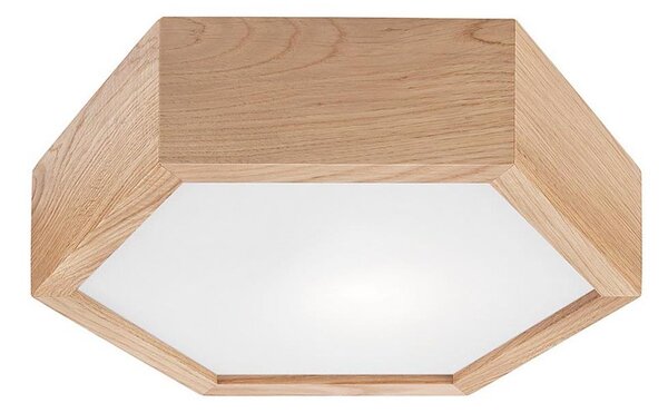 Plafoniera ROVERE HEX 1xE27/60W/230V d. Rovere 32 cm