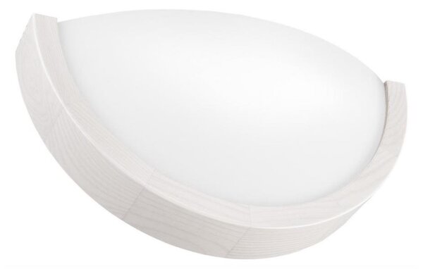 Applique NATURAL SLIM 1xE27/60W/230V pino/bianco