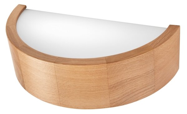 Applique OAK 1xE27/60W/230V quercia