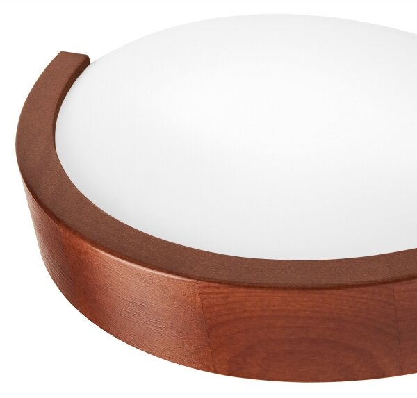Applique NATURAL SLIM 1xE27/60W/230V pino/marrone
