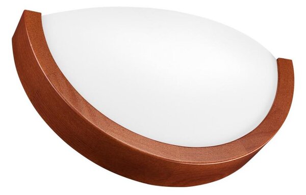 Applique NATURAL SLIM 1xE27/60W/230V pino/marrone