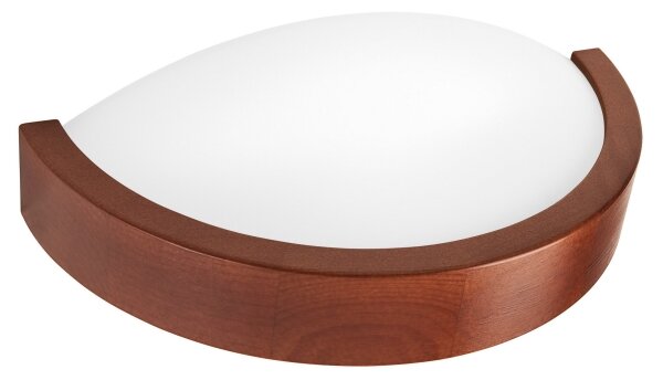 Applique NATURAL SLIM 1xE27/60W/230V pino/marrone