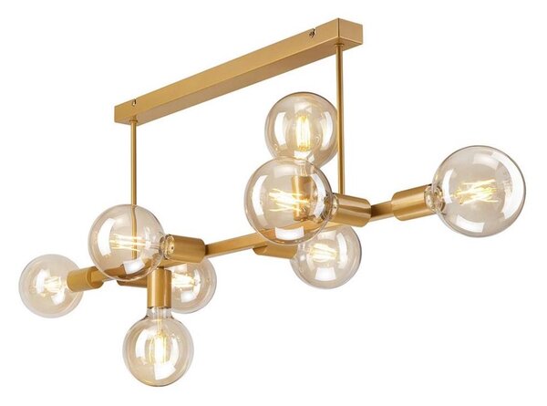 Lampadario su palo ASTRID 8xE27/60W/230V oro