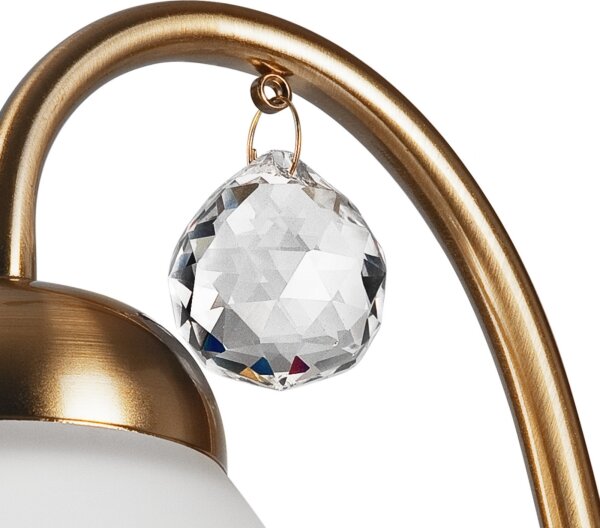 Lampada da parete MIRANDA 1xE27/60W/230V oro