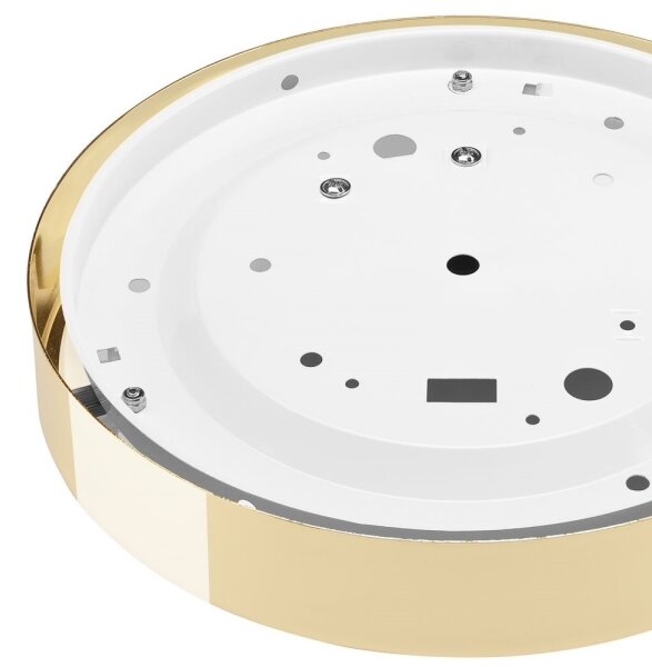 Plafoniera JONAS 1xE27/60W/230V diametro 26 cm oro