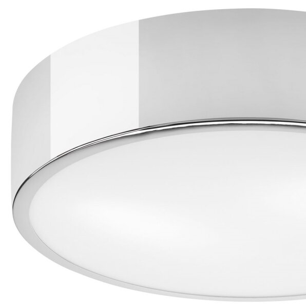 Plafoniera DANTE 2xE27/60W/230V diametro 36 cm cromo lucido