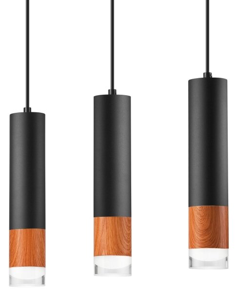 Lampadario a sospensione con filo AURELIA 3xGU10/10W/230V