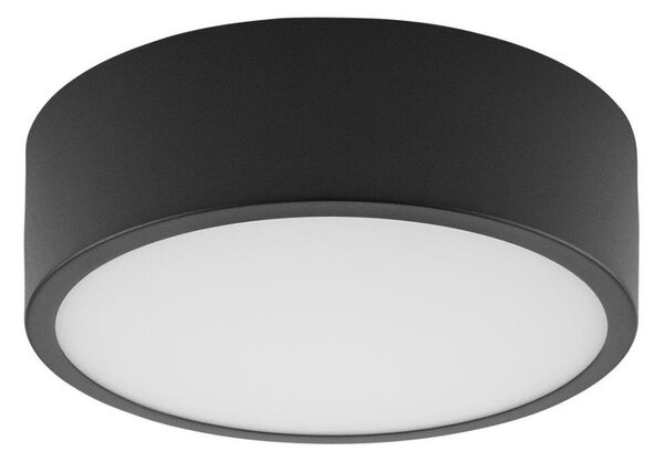 Plafoniera DANTE 1xE27/60W/230V diametro 26 cm nero