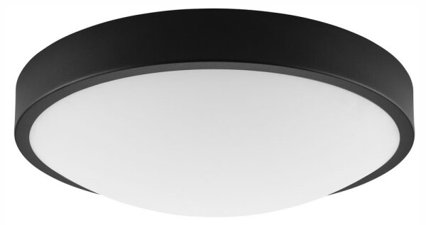 Plafoniera JONAS 2xE27/60W/230V diametro 36 cm nero