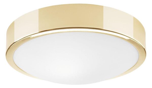 Plafoniera JONAS 1xE27/60W/230V diametro 26 cm oro