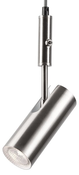 Lampadario a sospensione con filo ALMA 1xGU10/35W/230V cromo