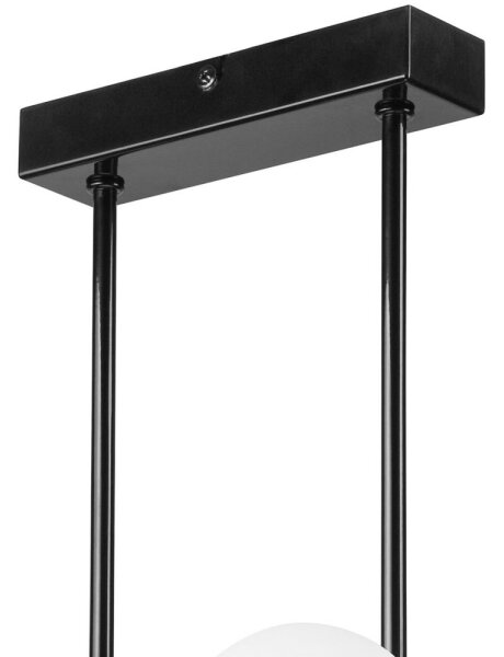 Lampadario on a pole ASTRO 4xG9/5W/230V nero