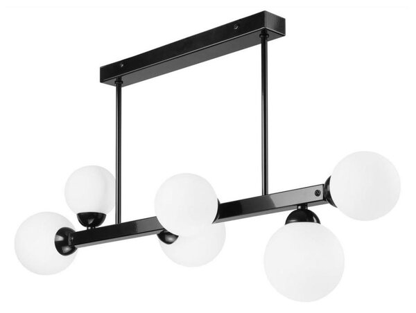 Lampadario on a pole ASTRO 6xG9/5W/230V nero