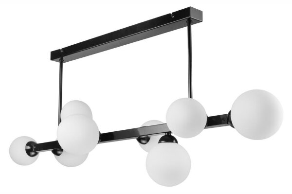 Lampadario on a pole ASTRO 8xG9/5W/230V nero