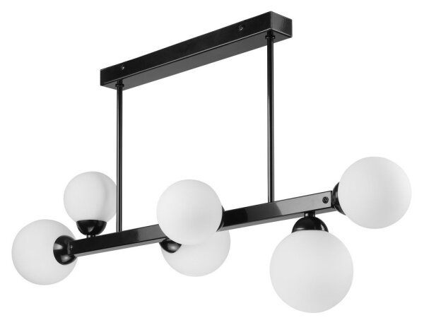 Lampadario on a pole ASTRO 6xG9/5W/230V nero