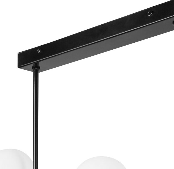Lampadario on a pole ASTRO 6xG9/5W/230V nero