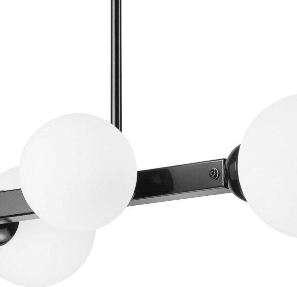 Lampadario on a pole ASTRO 4xG9/5W/230V nero