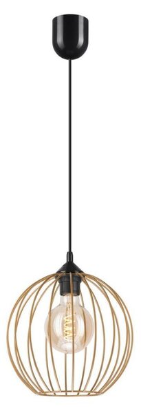 Lampadario a sospensione con filo ZOYA 1xE27/60W/230V ottone