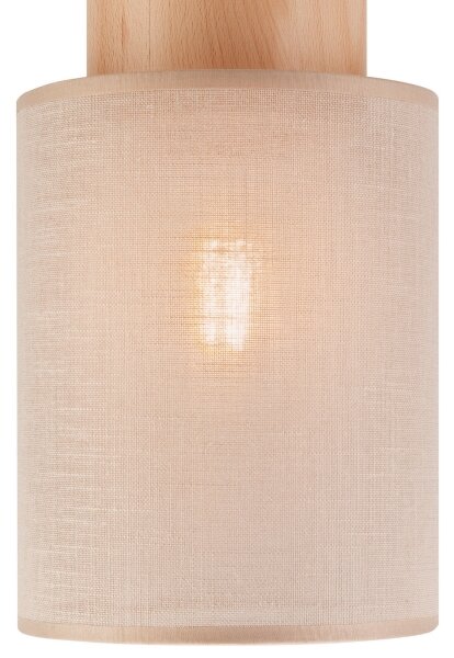 Plafoniera ARI 1xE27/60W/230V d. 16 cm beige