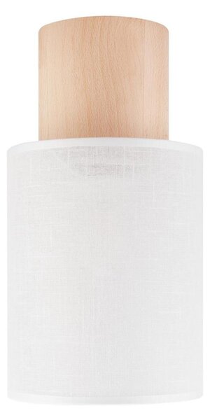 Plafoniera ARI 1xE27/60W/230V d. 16 cm bianco