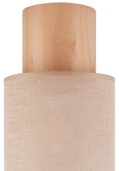 Plafoniera ARI 1xE27/60W/230V d. 16 cm beige