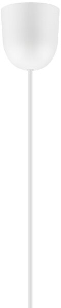 Lampadario a sospensione con filo SIRJA 1xE27/60W/230V bianco