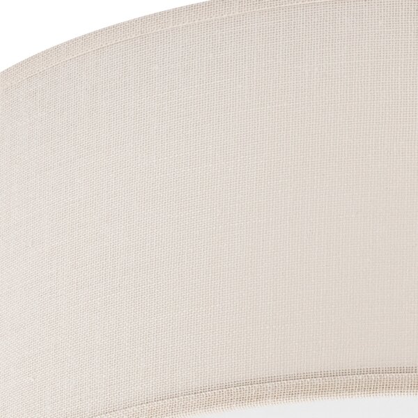 Plafoniera SIRJA DOUBLE 4xE27/15W/230V diametro 45 cm color crema