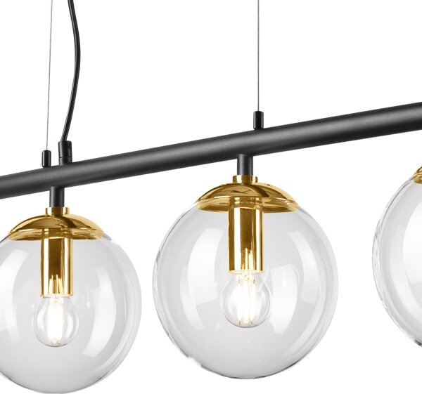 Lampadario a sospensione con filo ELOISE 4xE14/15W/230V