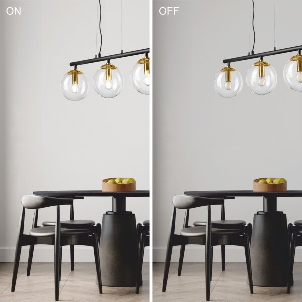 Lampadario a sospensione con filo ELOISE 3xE14/15W/230V