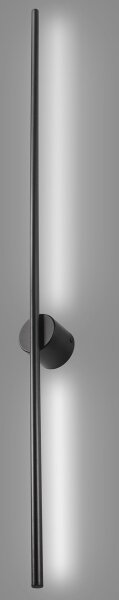 Applique a LED LANA LED/12W/230V 4000K nero
