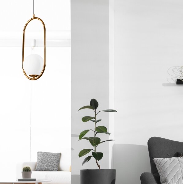 Lampadario a sospensione con filo AMBER 1xG9/5W/230V 140 cm