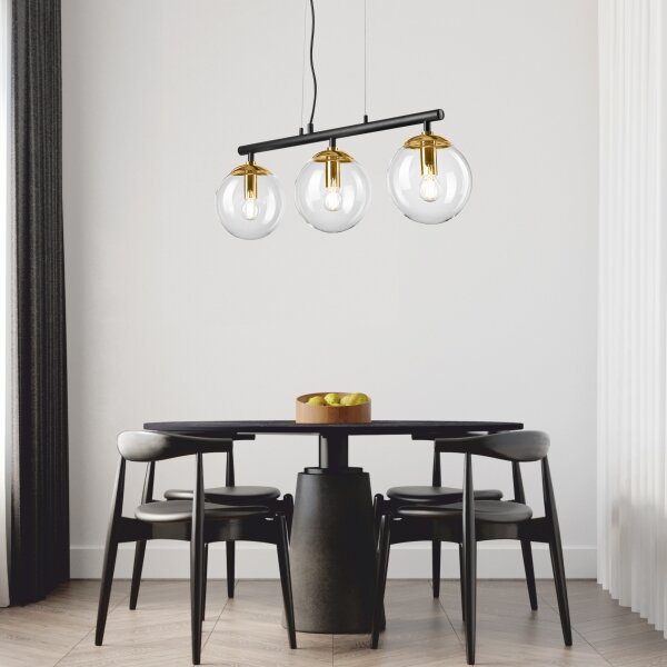 Lampadario a sospensione con filo ELOISE 3xE14/15W/230V