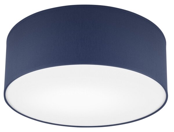 Plafoniera SIRJA PASTEL 1xE27/60W/230V diametro 35 cm blu scuro