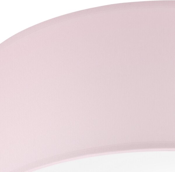 Plafoniera SIRJA PASTEL 1xE27/60W/230V diametro 35 cm rosa