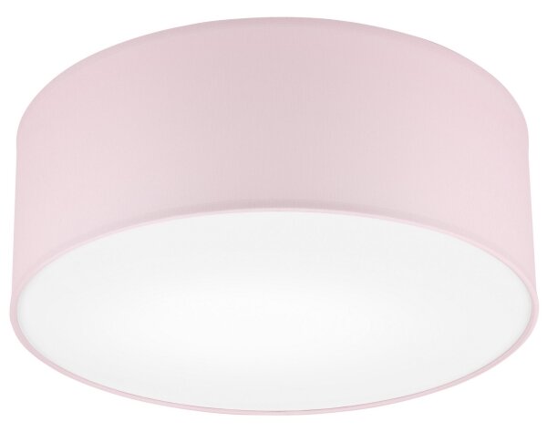 Plafoniera SIRJA PASTEL 1xE27/60W/230V diametro 35 cm rosa