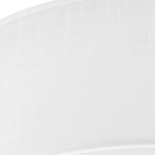 Plafoniera SIRJA DOUBLE 4xE27/15W/230V diametro 45 cm bianco