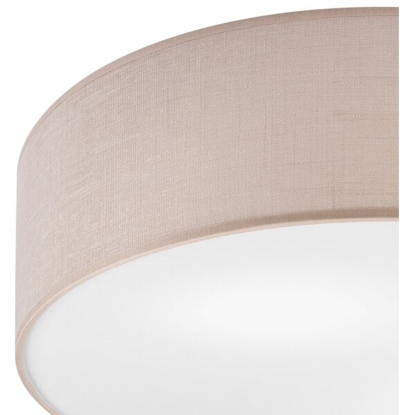 Plafoniera SIRJA DOUBLE 4xE27/15W/230V diametro 45 cm beige