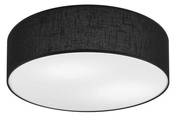 Plafoniera SIRJA DOUBLE 4xE27/15W/230V diametro 45 cm nero