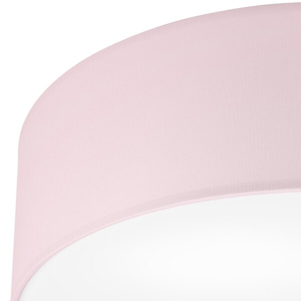 Plafoniera SIRJA PASTEL DOUBLE 4xE27/15W/230V diametro 45 cm rosa