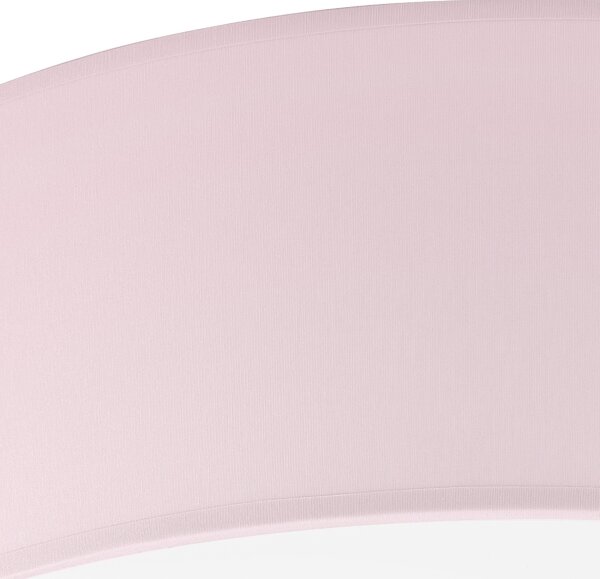 Plafoniera SIRJA PASTEL DOUBLE 4xE27/15W/230V diametro 45 cm rosa