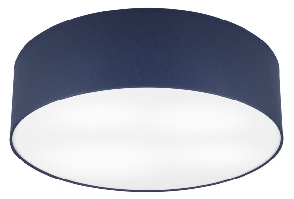 Plafoniera SIRJA PASTEL DOUBLE 4xE27/15W/230V diametro 45 cm blu scuro