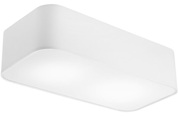 Plafoniera SIRJA SQUARE 2xE27/15W/230V bianco