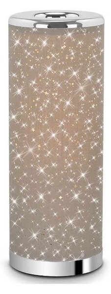 Briloner 7334-011 - Lampada da tavolo LED STARRY SKY 1xGU10/5W/230V marrone