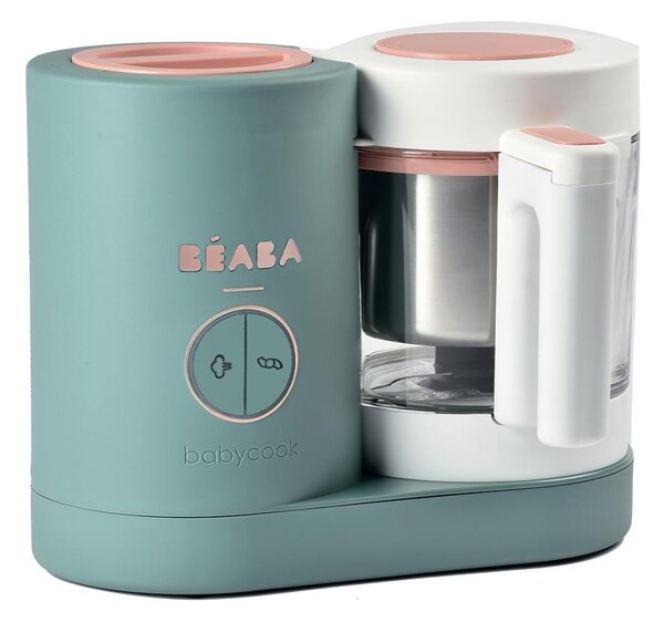 Beaba - Cuocitore a vapore 2in1 BABYCOOK NEO verde/bianco